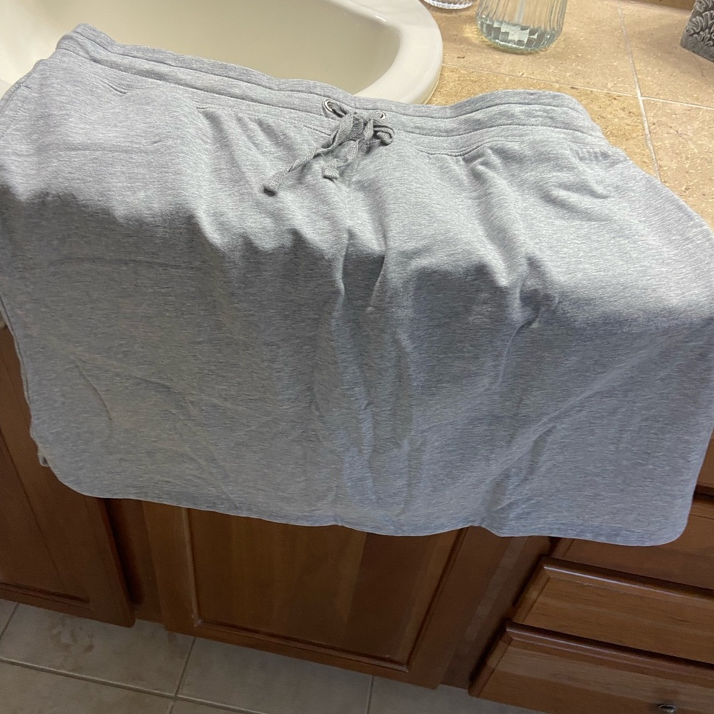 Karen Scott Heather Gray Skort